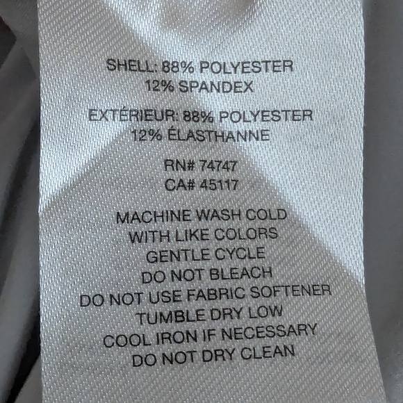 Ascend Hiking Ng Button Down Shirt Large In Light Gray Excellent Condition - Picture 4 of 14